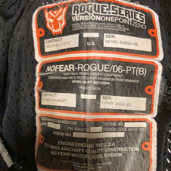 No Fear Motorcross Pants - Picture 8 of 9